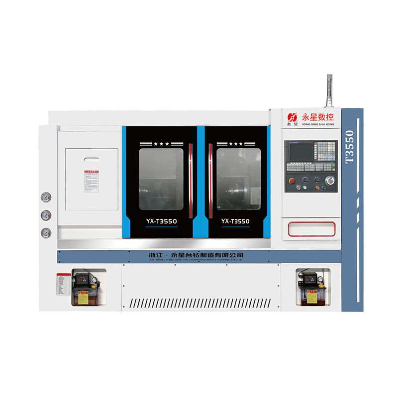 T3550 Slant bed double spindle docking CNC machine tool